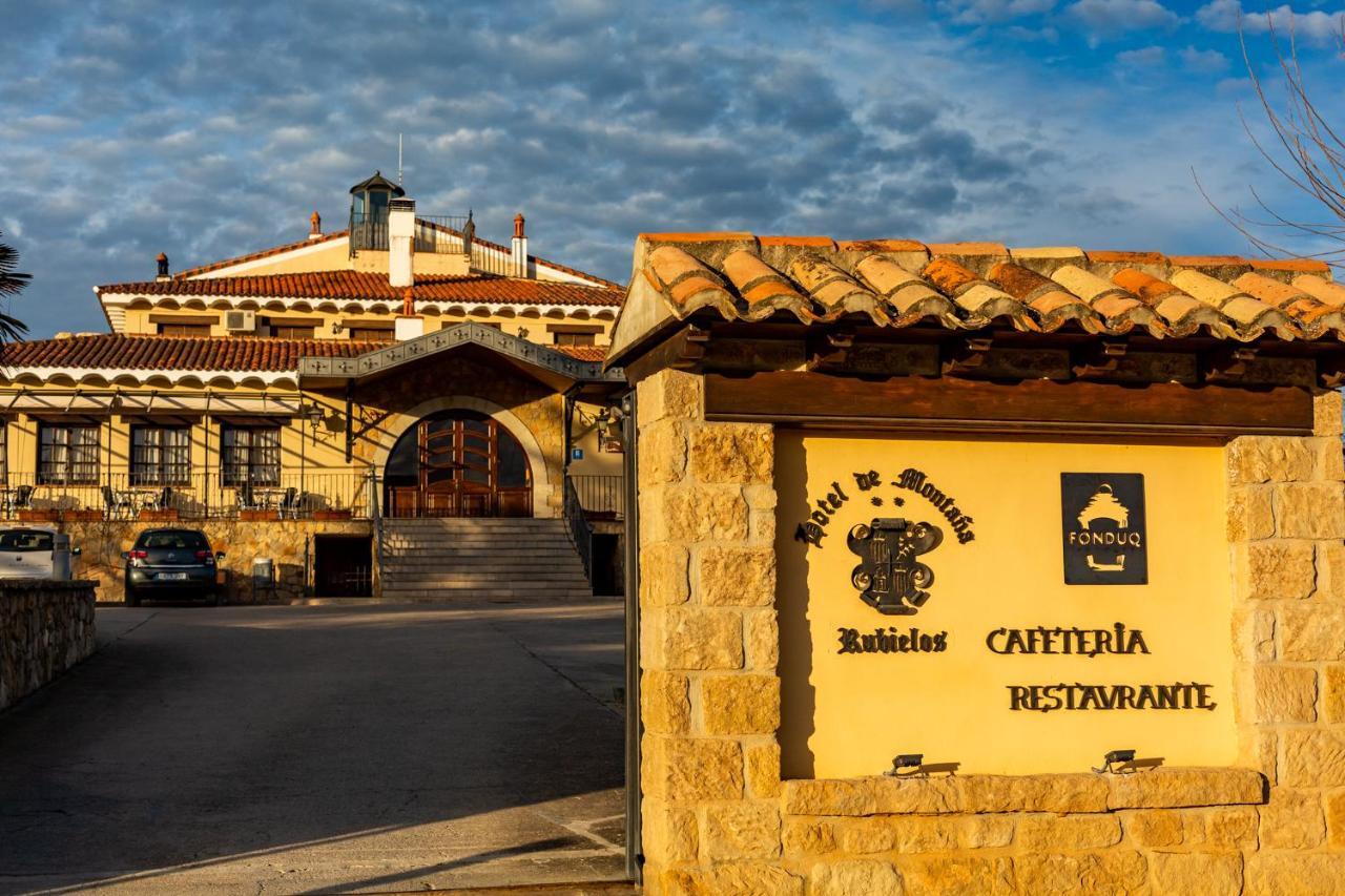 Hotel De Montana Rubielos Рубиелос де Мора Екстериор снимка